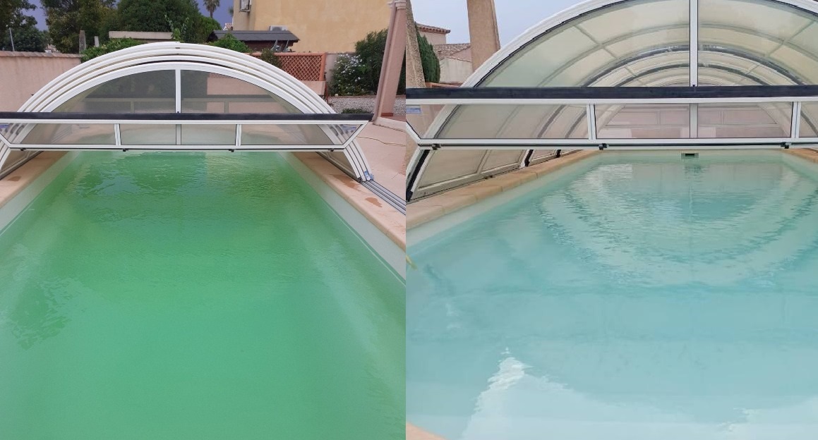 Nettoyage - Traitement eau verte