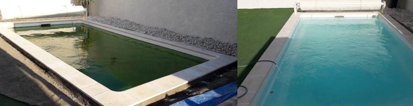 Nettoyage - Traitement eau verte